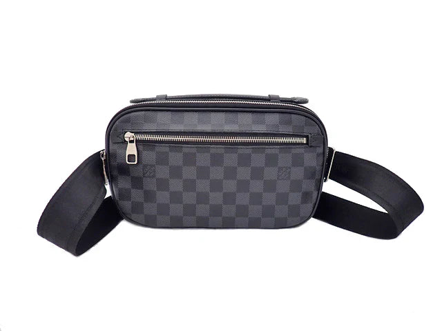 LOUIS VUITTON ルイヴィトン Damier Graphite ダミエ･グラフィット Ambler アンブレール Body Bag ボディバッグ N41289 中古Aランク 入荷