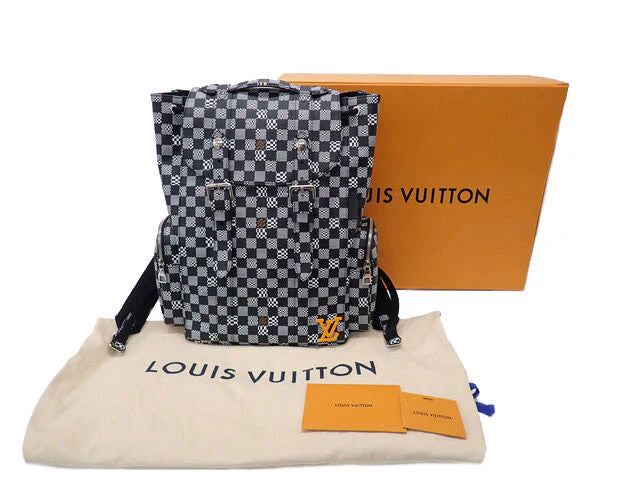 LOUIS VUITTON ルイヴィトン Distorted Damier ディストーテッド ダミエ Neo Christopher PM ネオクリストファー PM Backpack バックパック N50039 中古Aランク