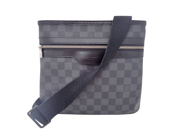 LOUIS VUITTON ルイヴィトン Damier Graphite ダミエ･グラフィット Thomas トマス Shoulder Bag ショルダーバッグ N58028 中古ABランク 入荷