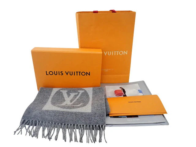 LOUIS VUITTON ルイヴィトン Escharp Cardiff Scarf マフラー エシャルプ･カーディフ M70484 中古Aランク 入荷