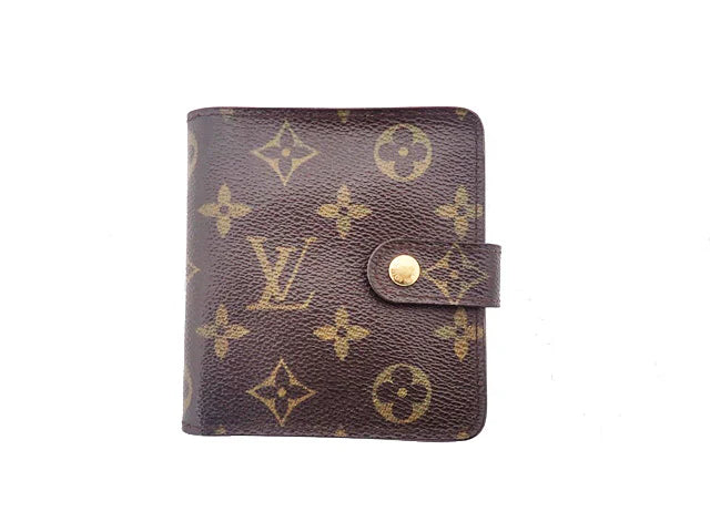 LOUIS VUITTON ルイヴィトン Monogram モノグラム Compact zip コンパクト･ジップ M61667 中古Bランク 入荷