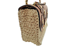 画像をギャラリービューアに読み込む, MICHAEL KORS マイケルコース FLORA APPLIQUE SLOAN フローラ アップリケ スローン LG Chain Shoulder Bag ラージ チェーン ショルダーバッグ 30S7GFLL3C
