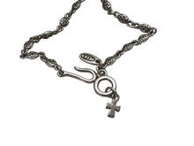 画像をギャラリービューアに読み込む, JUSTIN DAVIS ジャスティン デイビス ST.MARTIN Pendant Top ST.マーティン ペンダント トップ TINY CROSS Chain タイニークロス チェーン Necklace ネックレス SILVER925 SPJ177/SNJ125
