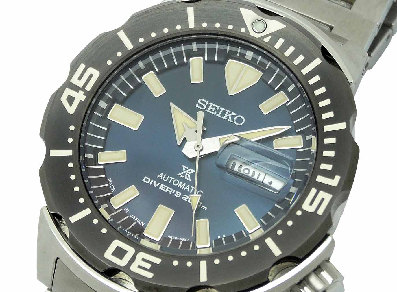 公式ウェブストア 新品未使用のSEIKO PROSPEX 200m潜水用防水 4R36 - 時計