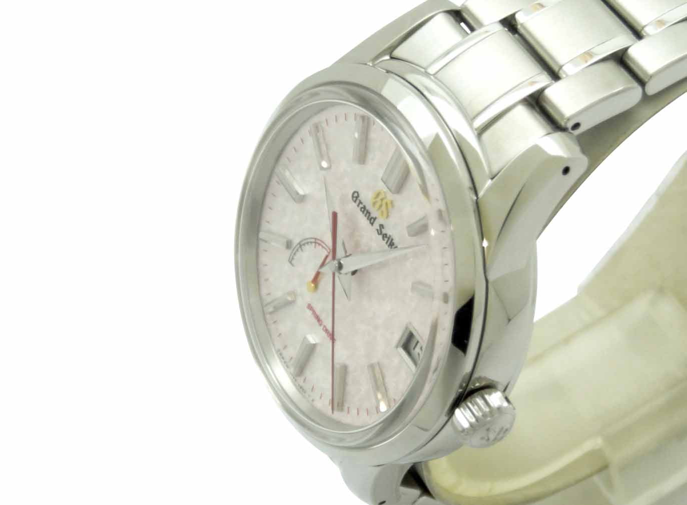 グランドセイコー G and Seiko エレガンスコレクション スプリングドライブ 和光限定 SBGA485 ピンク メンズ 腕時計 メンズ腕時計