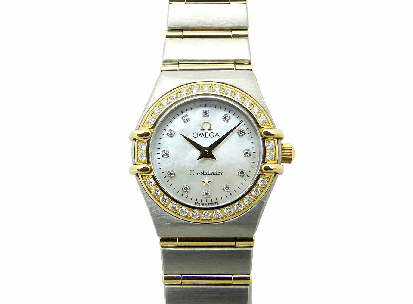 ⭐OH済　綺麗　オメガ　純正尾錠　ローマン　腕時計 レディース　着物　美品 w-b2407j0808pgg_1.jpg
