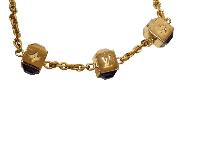 LOUIS VUITTON ルイヴィトン COLLIER コリエ ギャンブル ネックレス M65096