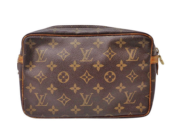 平置き採寸ですLOUIS VUITTON コンピエーニュ M51847 セカンドバッグ