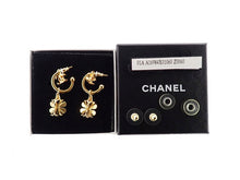 画像をギャラリービューアに読み込む, - シャネル CHANEL クローバー ココマーク スウィング 3WAYピアス
