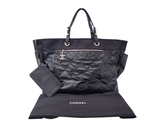 - CHANEL シャネル パリビアリッツ トートバッグ TGM 113×××××