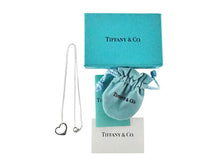 画像をギャラリービューアに読み込む, - ティファニー TIFFANY &amp; Co. オープン ハート ペンダント ネックレス

