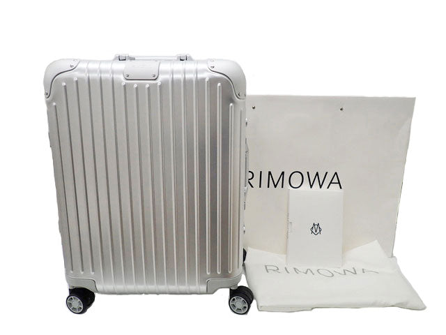 - RIMOWA リモワ ORIGINAL Cabin Plus オリジナル キャビン プラス アルミニウム製 スーツケース 49L 4輪 9255600400