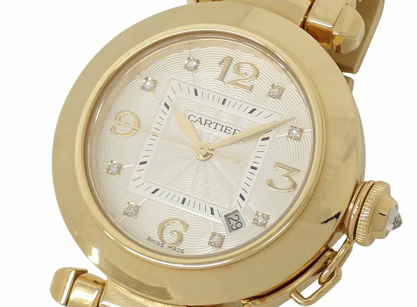 Cartier カルティエ パシャ　コマ 18mm 即決 純正 Cartier カルティエ パシャC 駒 2コマ 18mm メンズ