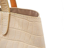 画像をギャラリービューアに読み込む, - Felisi フェリージ Crocodile Embossed Leather クロコダイル エンボスレザー Tote Bag トートバッグ 15/20-SA 別売り底板647/CAMP96付き
