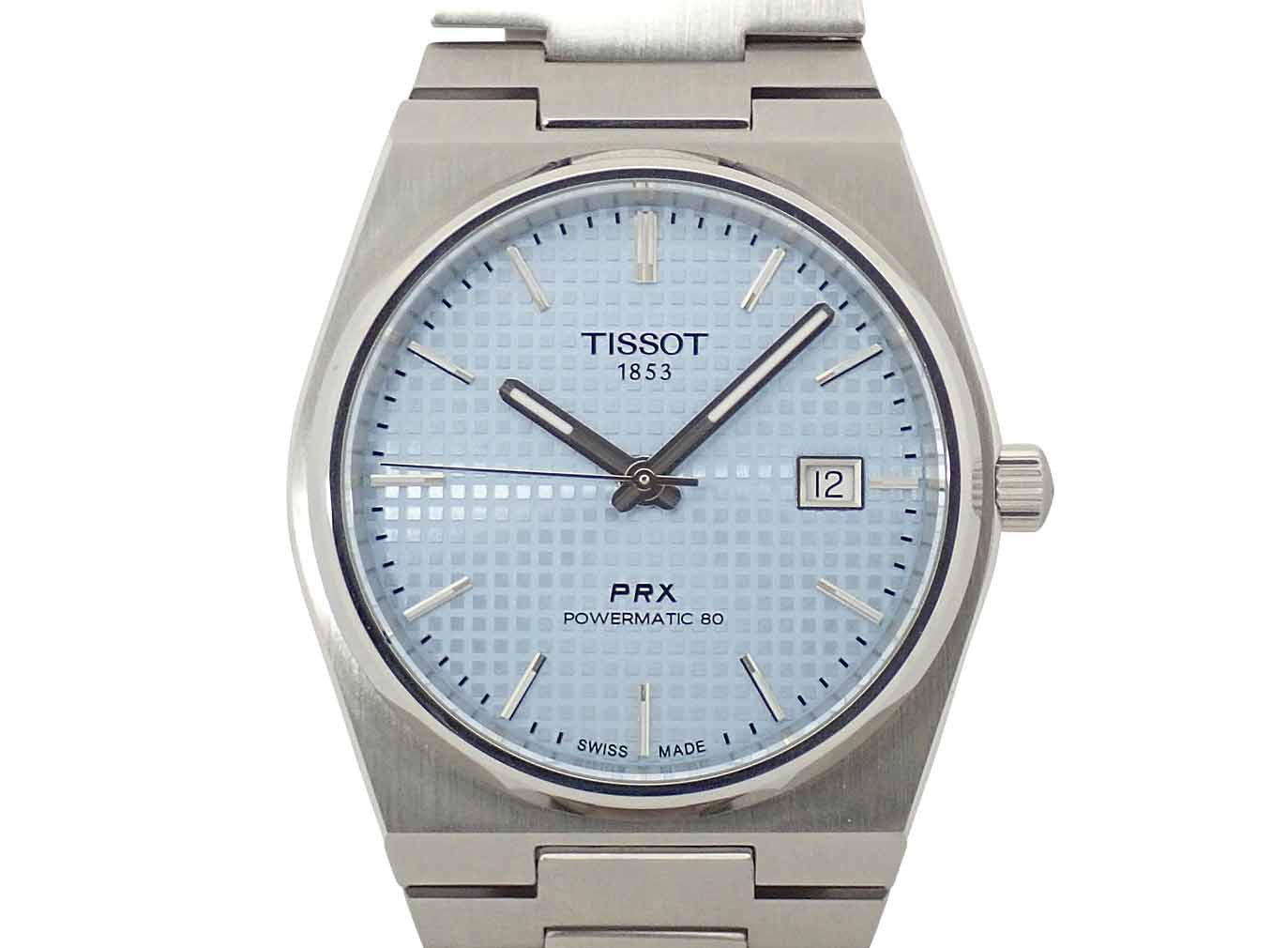 TISSOT 1853 メンズ 時計 ホワイト文字盤 ブラウンレザー TISSOT 1853 メンズ 時計 ホワイト文字盤 ブラウンレザー