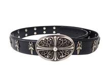 画像をギャラリービューアに読み込む, - CHROME HEARTS クロムハーツ CLASSIC OVAL CROSS 1.5 BELT BUCKLE クラシック オーバルクロス 1.5 ベルトバックル/DAGGER Belt Strap ダガー ベルトストラップ/Cross Patches Belt Strap クロスパッチ ベルトストラップ
