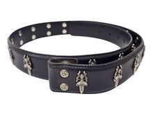 画像をギャラリービューアに読み込む, - CHROME HEARTS クロムハーツ CLASSIC OVAL CROSS 1.5 BELT BUCKLE クラシック オーバルクロス 1.5 ベルトバックル/DAGGER Belt Strap ダガー ベルトストラップ/Cross Patches Belt Strap クロスパッチ ベルトストラップ
