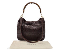 画像をギャラリービューアに読み込む, GUCCI グッチ Bamboo Top Handle バンブー トップハンドル leather mesh レザー メッシュ 2way Shoulder Tote Bag 2WAY ショルダー トートバッグ 001・2404・1577
