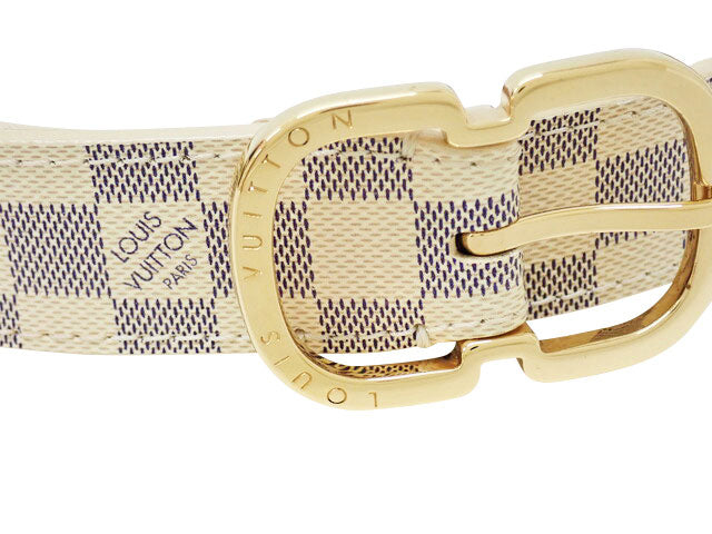 LOUIS VUITTON ルイヴィトン DAMIER AZUR ダミエ・アズール Ceinture Mini Belt サンチュール ミニ ベルト  M9782