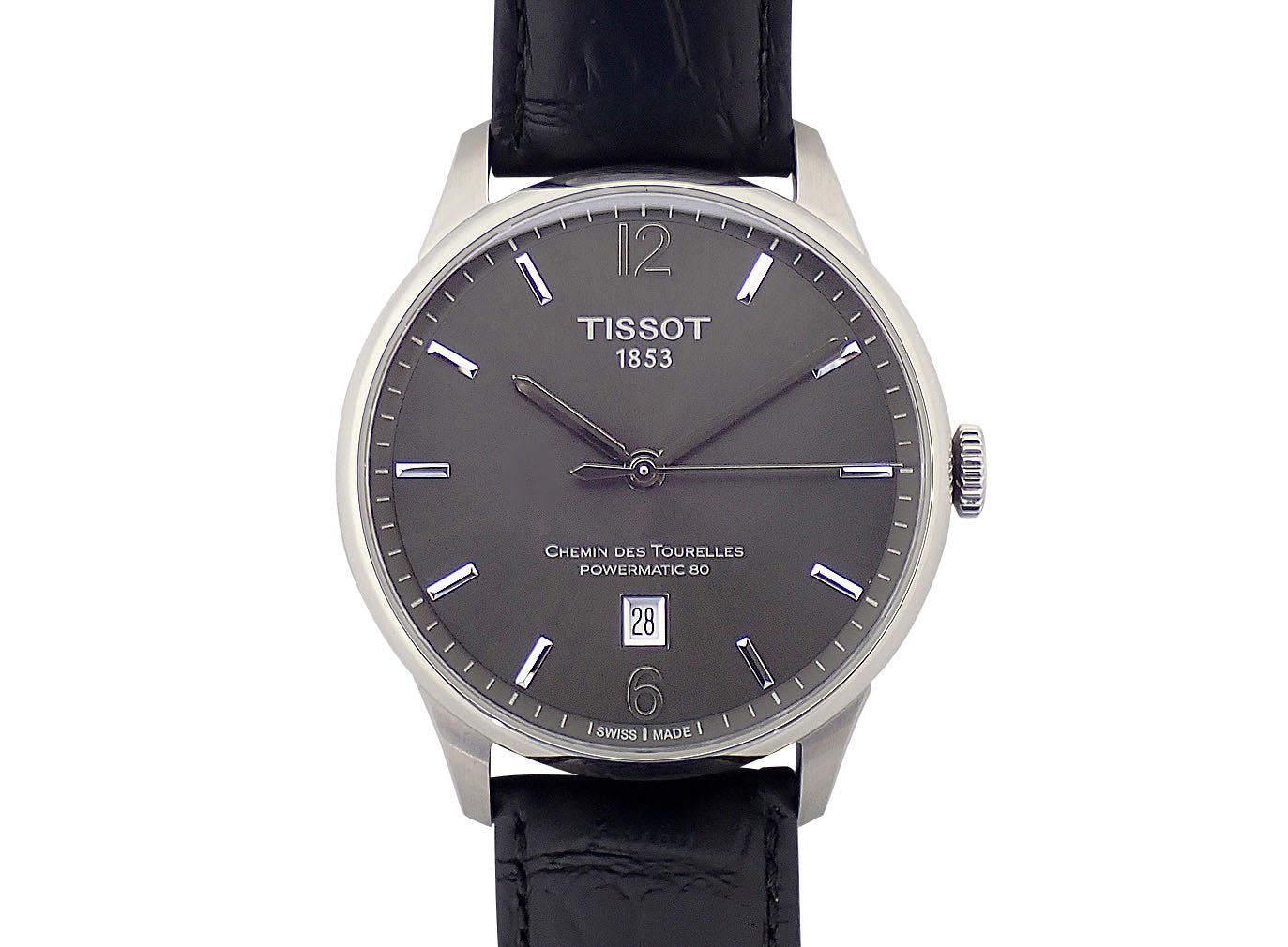 Tissot メンズ時計 Tissot Gentleman Powermatic 80 Silicium Men's Watch | Kay