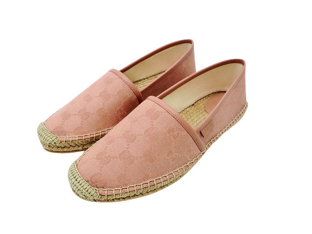 GUCCI グッチ GG Espadrille エスパドリーユ Slip on スリッポン Flat