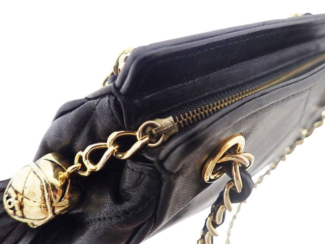 CHANEL フリンジ ココマーク ショルダーバッグ シャネル トリプルココマーク フリンジ ショルダーバッグ