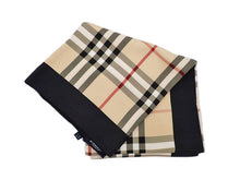 画像をギャラリービューアに読み込む, BURBERRY LONDON バーバリー ロンドン Check Silk Scarf チェック シルク スカーフ
