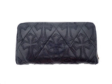 画像をギャラリービューアに読み込む, CHROME HEARTS クロムハーツ REC F ZIP WALLET CEMETERY QUILTED CROSS PATCHES REC F ジップ セメタリー キルテッド クロスパッチ ラウンドファスナー長財布
