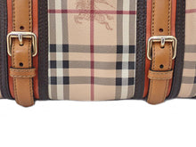 画像をギャラリービューアに読み込む, BURBERRY バーバリー Shadow Horse シャドーホース Check Bowling Bag チェック ボウリングバッグ Boston Bag ボストンバッグ
