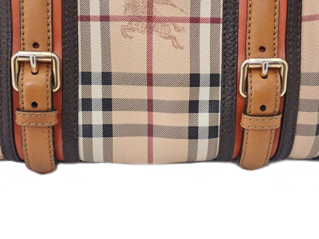 BURBERRY バーバリー Shadow Horse シャドーホース Check Bowling Bag チェック ボウリングバッグ Boston  Bag ボストンバッグ