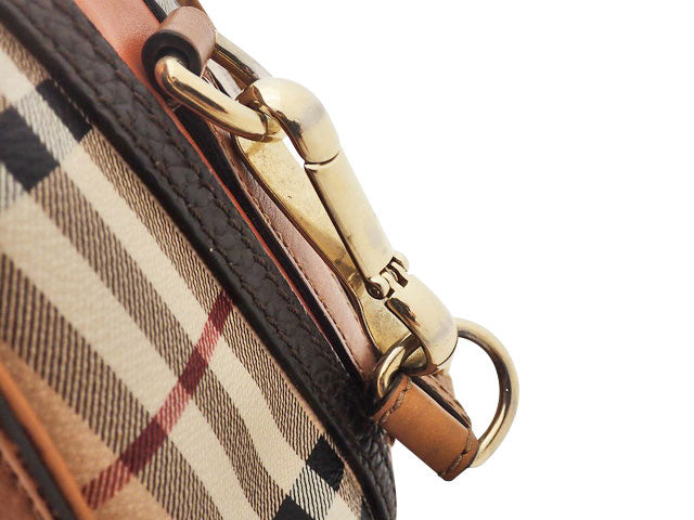 BURBERRY バーバリー Shadow Horse シャドーホース Check Bowling Bag チェック ボウリングバッグ Bo –  正木屋質店