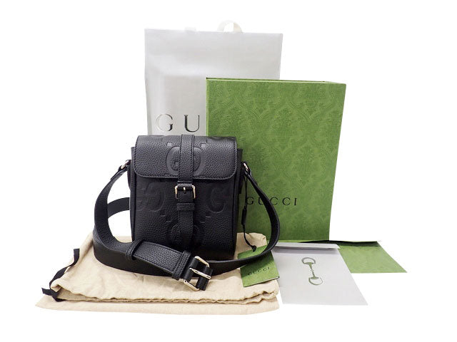 ジャンボGGメッセンジャーバッグ GUCCI グッチ Jumbo GG ジャンボGG Small Messenger Bag Shoulder Bag