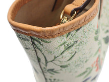 画像をギャラリービューアに読み込む, - TORY BURCH トリーバーチ Flower pattern 2way Tote Bag 花柄 2WAY トートバッグ
