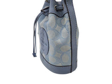 画像をギャラリービューアに読み込む, COACH コーチ Signature シグネチャー Jacquard Stripe Mini Dempsey Bucket Bag ジャガード ストライプ ミニ デンパシー バケットバッグ Logo Patch Drawstring 2way Shoulder Bag ロゴパッチ ドローストリング 2WAY 巾着 ショルダーバッグ C8322
