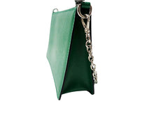 画像をギャラリービューアに読み込む, - PRADA プラダ Saffiano Vernic Leather サフィアーノ ヴェルニ レザー Chain Shoulder Bag チェーンショルダー Clutch クラッチ Party Bag パーティーバッグ 1BH186

