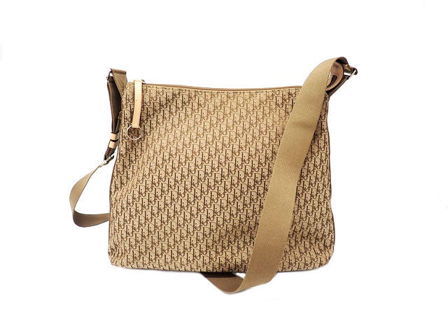 - Christian Dior クリスチャンディオール Micro Dior マイクロ ディオール Trotter トロッター Canvas Shoulder Bag キャンバス ショルダーバッグ