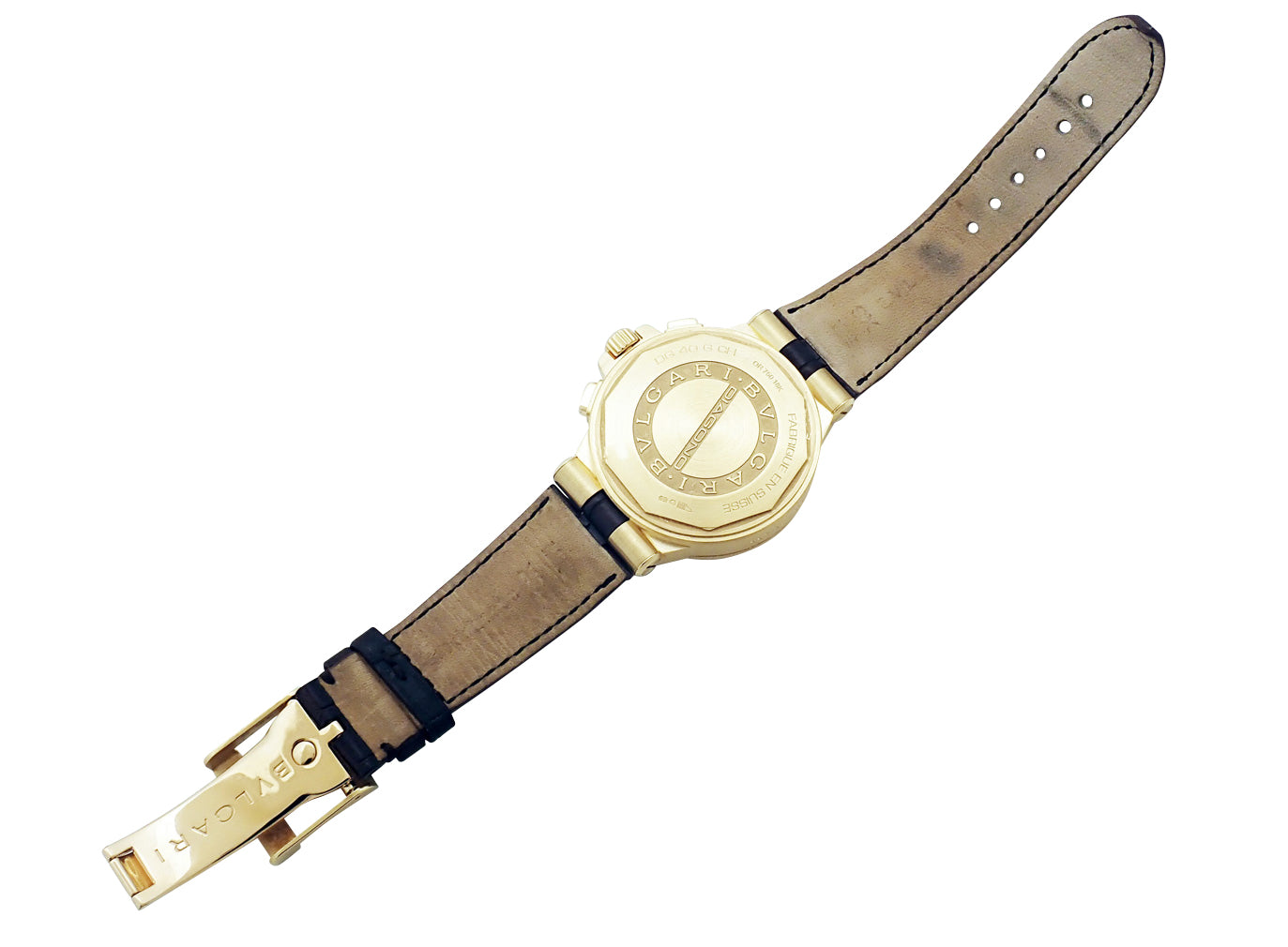 ブルガリ ディアゴノ クロノグラフ DG40GCH/DG40C11GLDCH YG 世界限定