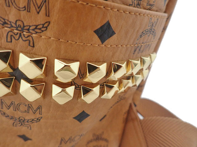 MCM エムシーエム STARK SIDE STUDDED BACKPACK スターク サイド 