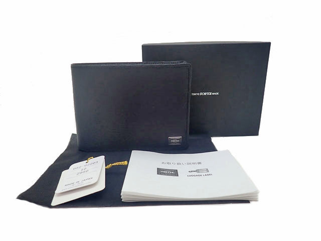 - PORTER ポーター CURRENT カレント WALLET 二つ折り財布 052-02203
