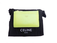 画像をギャラリービューアに読み込む, CELINE セリーヌ Zipped Card Holder ジップ付きカードホルダー Fragment Case フラグメントケース Coin Card Case コイン カードケース 10F993BEL
