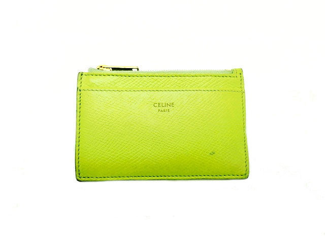 CELINE セリーヌ Zipped Card Holder ジップ付きカードホルダー