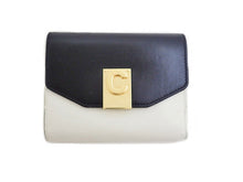 画像をギャラリービューアに読み込む, CELINE セリーヌ C Logo Bicolor Cロゴ バイカラー Tri-Fold Wallet 三つ折り財布 10C723BQ8
