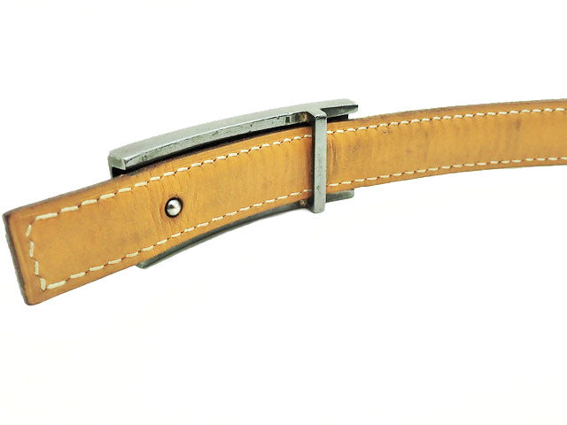 HERMES エルメス TOUAREG トゥアレグ 925 Silver Buckle Belt HERMES エルメス TOUAREG トゥアレグ 925 Silver Buckle Belt