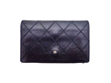 画像をギャラリービューアに読み込む, - CHANEL シャネル Bicolore ビコローレ Double Stitch ダブルステッチ Card Coin Purse カード/小銭入れ

