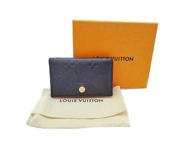 LOUIS VUITTON ルイヴィトン Monogram Empreinte モノグラム･アンプラント Multicult ミュルティカルト Card Case カードケース M67263