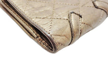 画像をギャラリービューアに読み込む, - CHANEL シャネル COCO ココマーク Vintage Calf ヴィンテージ カーフ Clasp Bi-fold Wallet がま口二つ折り財布
