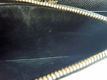 画像をギャラリービューアに読み込む, - YSL SAINT LAURENT サンローラン Cassandra Envelope Chain Wallet in Grain De Poudre Leather カサンドラ エンベロープ チェーンウォレット（グレイン・ド・プードルレザー） 742920BOW011000
