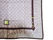 画像をギャラリービューアに読み込む, - LOUIS VUITTON ルイヴィトン Monogram モノグラム Square 90 カレ90 New Denim ニューデニム Silk Scarf シルクスカーフ
