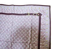 画像をギャラリービューアに読み込む, - LOUIS VUITTON ルイヴィトン Monogram モノグラム Square 90 カレ90 New Denim ニューデニム Silk Scarf シルクスカーフ
