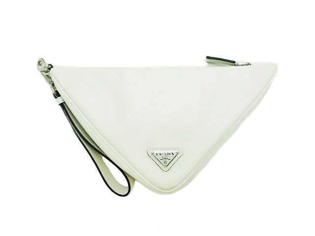 PRADA プラダ Triangle Leather トライアングル レザー Porch